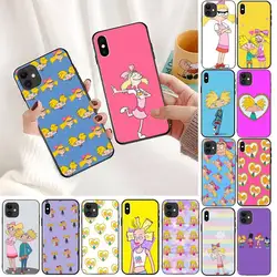 Hey Arnold Helga Luxury Unique Phone Cover For iphone 13 11 8 7 6 6S Plus X XS MAX 5 5S se 2020 11 12pro max iphone xr case