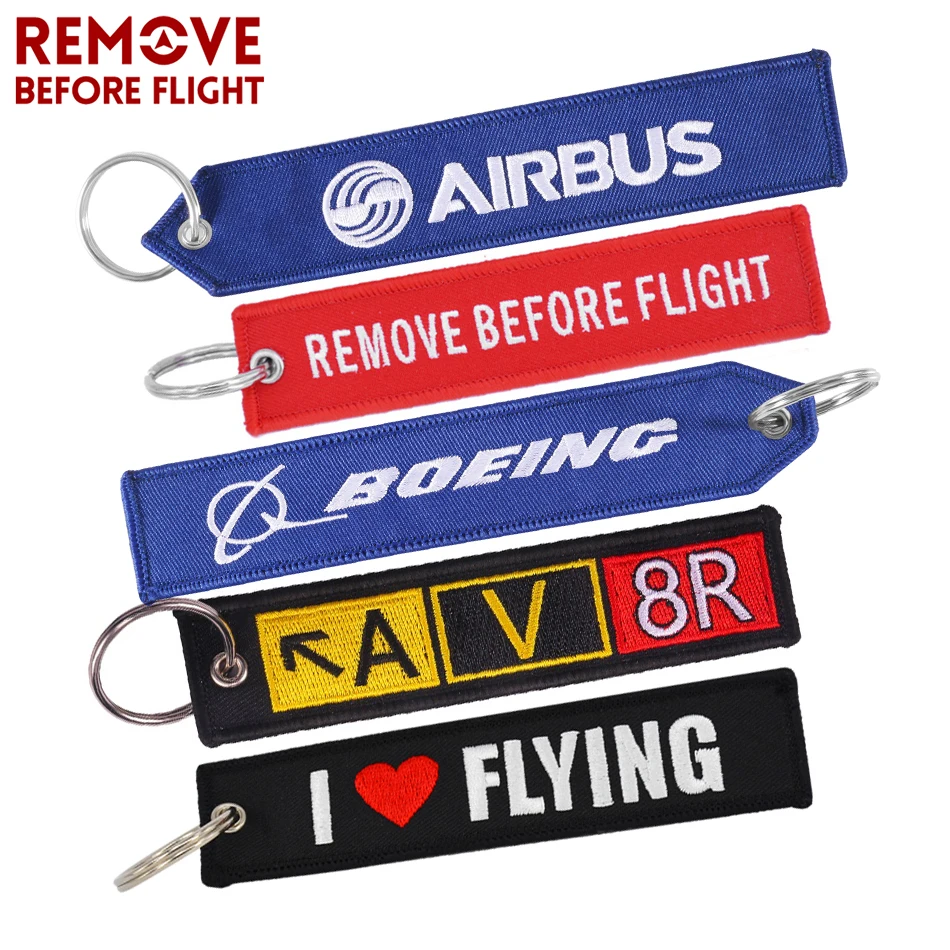 BOEING Keychain llavero GiftsEmbroidery Key Ring Aviation Gifts Key Fashion Jewelry Pilot Aviator Keychain for Aviatition Gift