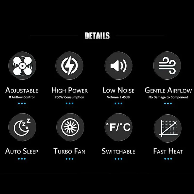 Pro'skit Hete Lucht Solderen Rework Station SS-979H 2 In 1 Smd Dual Digitale Display 760W Heat Gun Lassen Ijzer pcb Reparatie Tools