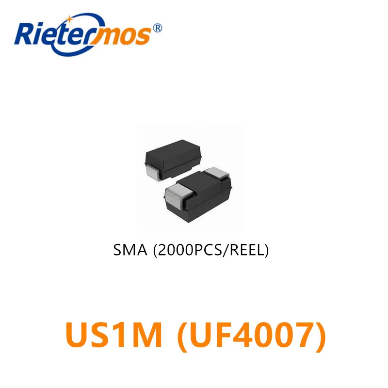 

2000PCS US1M UF4007 1A1000V SMA HIGH QUALITY