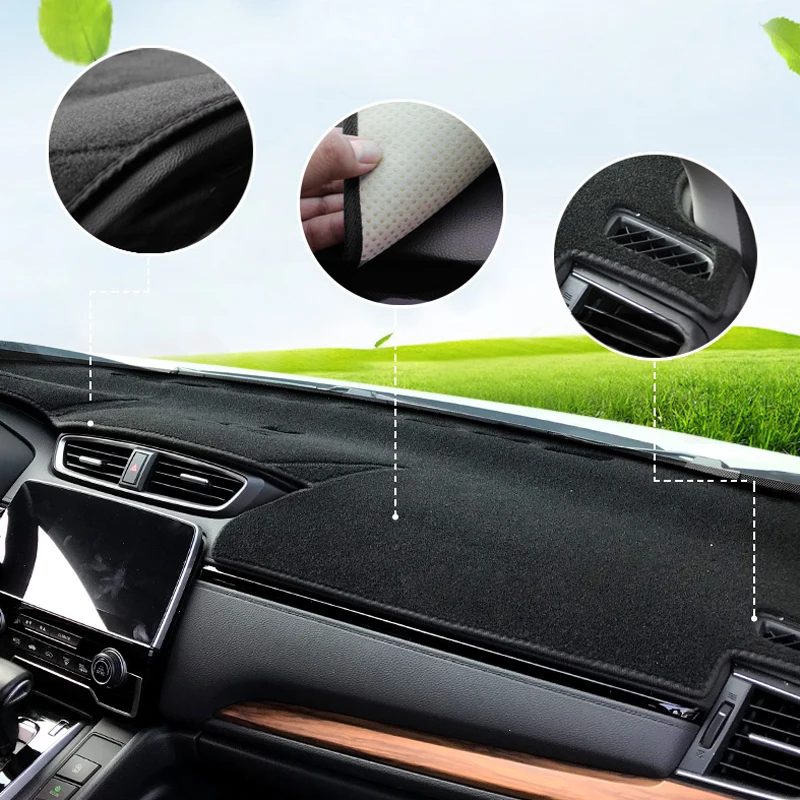 For Honda CR-V CRV CR V 5th 2017 2018 2019 2020 2021 2022 Car Dashboard Covers Mat Shade Cushion Pad Carpets Accessories