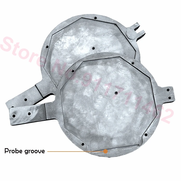 ไฟฟ้า/แก๊สฮ่องกงไข่ฟองวาฟเฟิลเครื่องแม่พิมพ์ Eggettes Roller เบเกอรี่ Pan เหล็ก Non-Stick มัฟฟินแผ่น