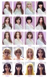 Wig For Sex Dolls Different Style Color Hair For Love Dolls TPE Sex Dolls Real Silicone Sex Dolls Fit For 145cm to 176cm Body