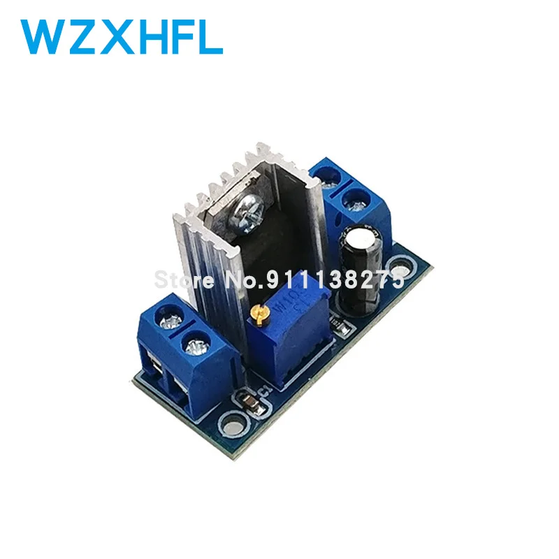 LM317 DC-DC Converter Buck Step Down Printplaat Module Lineaire Regulator LM317 Verstelbare Voltage Regulator Voeding
