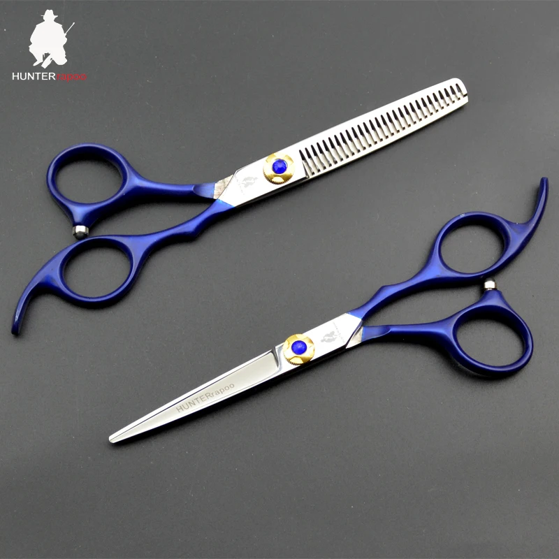 Taglio dei capelli Forbici Assottigliamento Cesoie Del Barbiere Kit In Acciaio Inox 6 Pollici 5.5 Per Ottenere Attrezzi Strigliatura E Tolettatura 30% di Sconto