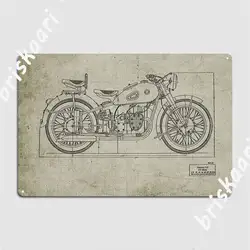 M-72 - Soviet Motorcycle Metal Plaque Poster Cinema Living Room Club Bar Mural Painting Decoration Tin Sign Poster