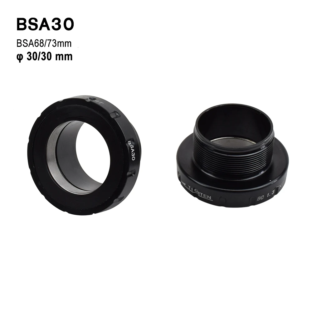 MTB Road Bike Bottom Brackets BB30 BSA30 PF30 BB386 46/42x22 24 30mm Sealed Bearing Mountain Bicycle BB Sets Central Axis