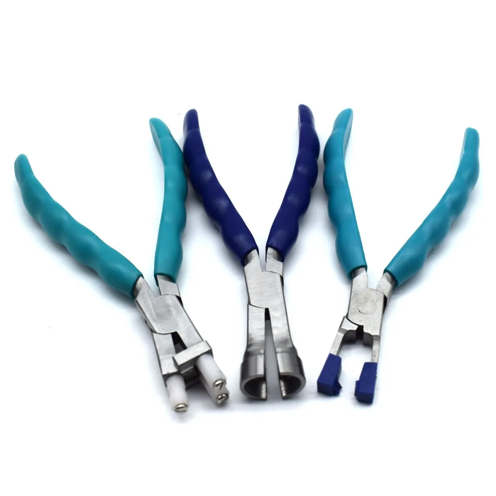 1PCS Jewelry Pliers Hight Quality Professional Stainless Steel Plier Special-shaped Nose for Beads Jewelry Making Tool