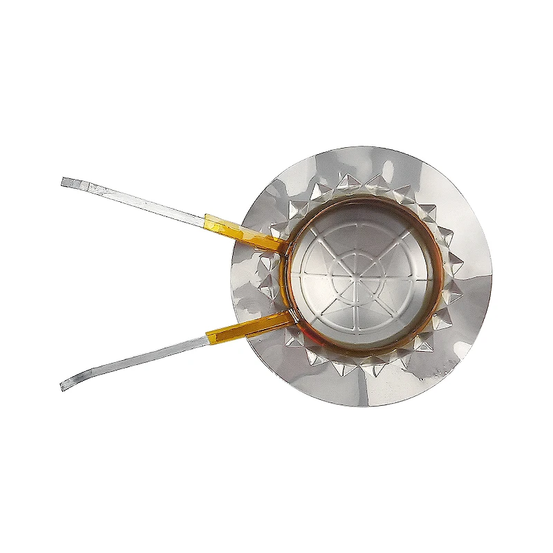 24.8mm Tweeters Voice Coil Imported Titanium Diaphragm 25 Core Copper Round Coil (Flat Lead wires) Treble Repair 8OHM