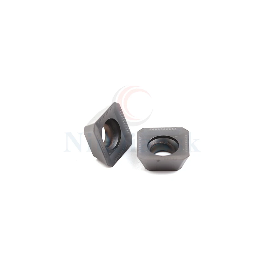 Insertos de fresado de carburo de tungsteno, accesorio de acabado, SEKT1204AFTN-XM NK9018 SEKT1204 AFTN-XM NK9030, 10 piezas