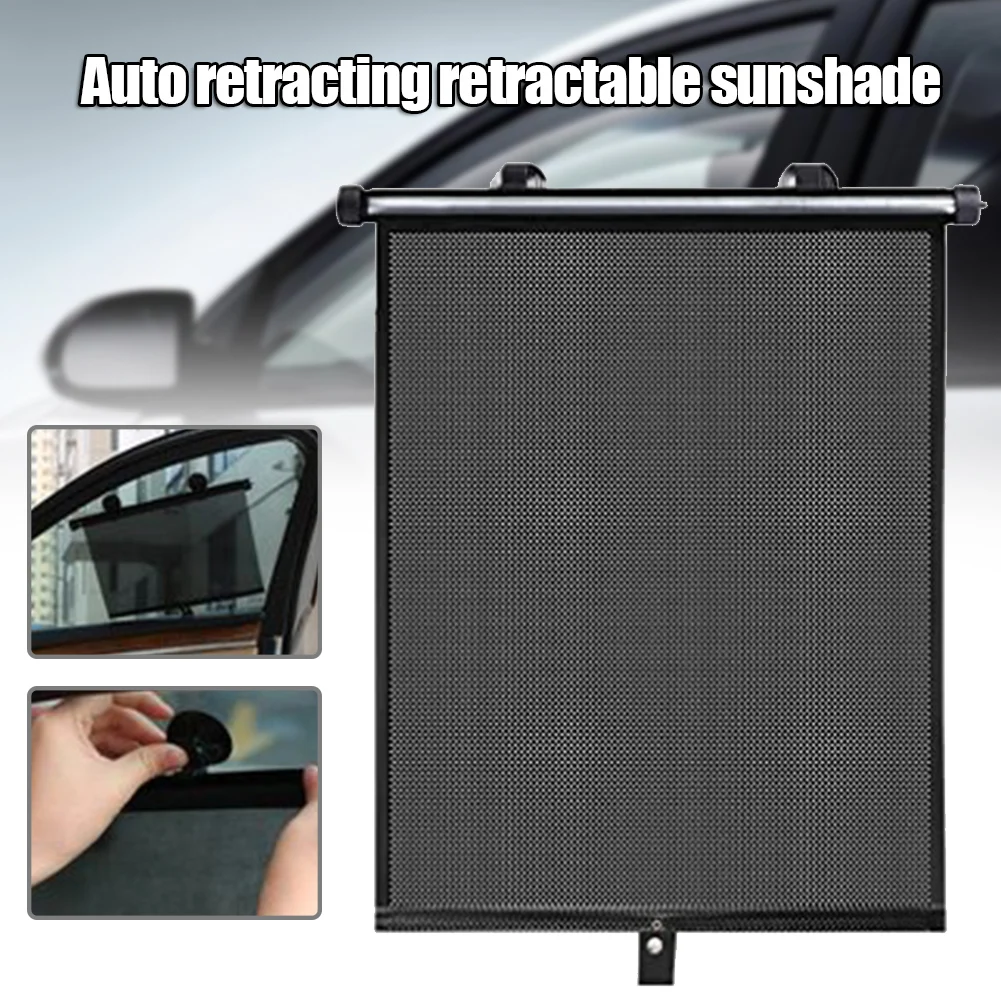 

Spot Sun Shade Car Window Shade Curtain Retractable Breathable for Blocking Sun Glare Car Styling