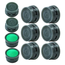 For Bathroom Or Kitchen 10Pcs Faucet Aerator Faucet Flow Restrictor Replacement Parts Insert Aerator