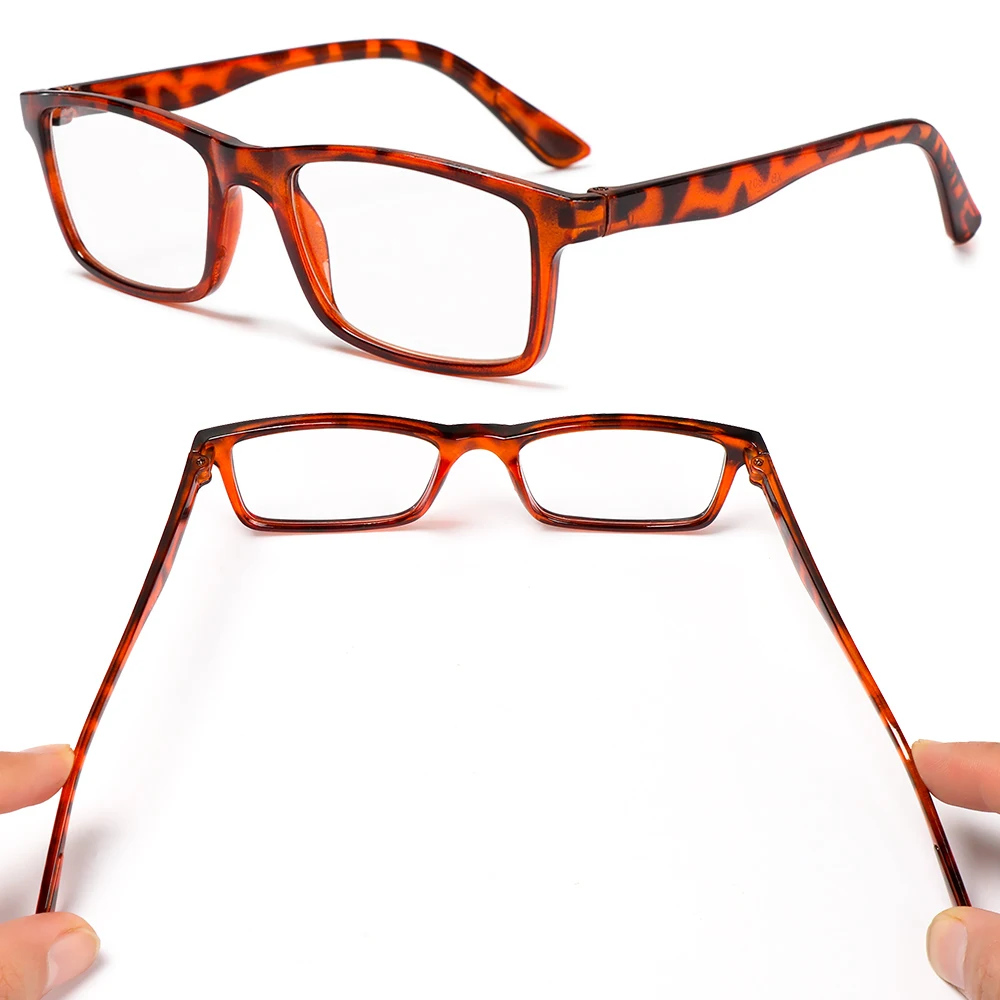 Ultralight PC Frame Reading Glasses Unisex Portable Presbyopic Anti-skidding Eyeglasses High-definition Vision Care +1.0~+4.0