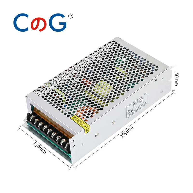 CG MS シリーズ 1-100 ワット 120 ワット 150 ワット 200 ワットスイッチング電源 110 V/220 に 5V 12V 24V LED CCTV ストリップ AC に Dc 電源電源アダプタ