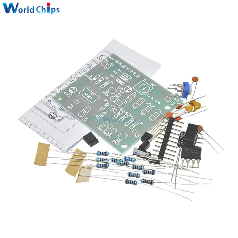 Smart Electronics Kits NE555+CD4017 Light Water Flowing Light LED Module DIY Kit NE555 CD4017 Driver Water Powered Board Circuit