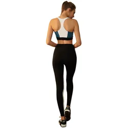 LUKITAS Fitness Yoga Suit Sportswear 2PCS Set Bra+Pant Gym Running Training Yoga Sets Sports Suit Sports Bra Sports Leggings