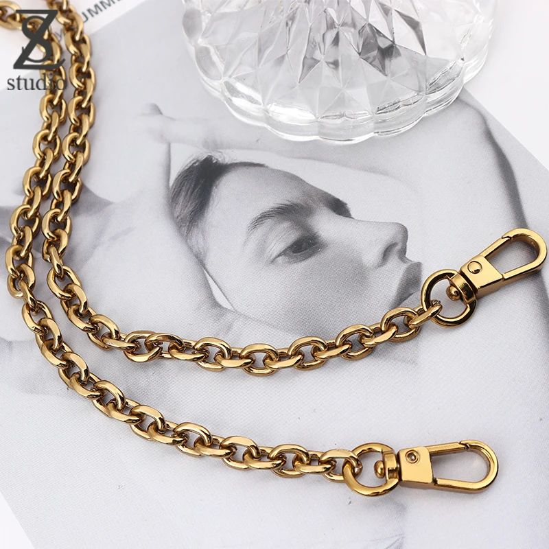 Luxury Bag Strap Small Size Original Old Gold O-Shaped Chain Bag Chain Replacement Shoulder Strap