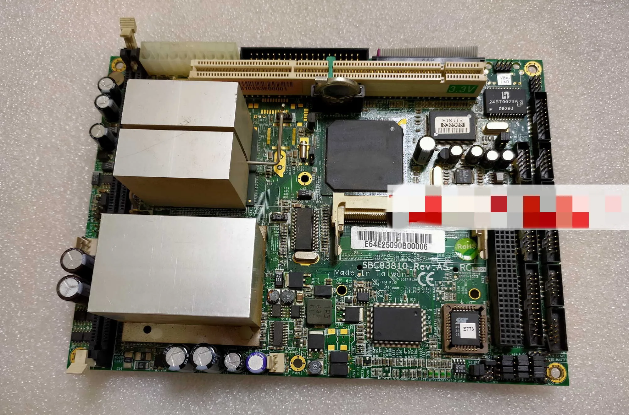 

Axiomtek SBC83810 Rev. A5-RC Industrial Control Equipment Mainboard