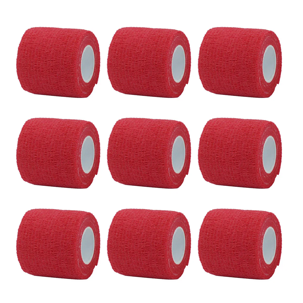 1/6/10Pcs gules Sport Self Adhesive Elastic Bandage Wrap Tape Elastoplast For Knee Support Pads Finger Ankle Palm