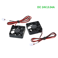 2pcs ET4 24V 4010 Cooling Fan 40*40*10mm 2pin Terminal for Anet ET4 ET4X ET4PRO 3D Printer Extruder Hotend parts