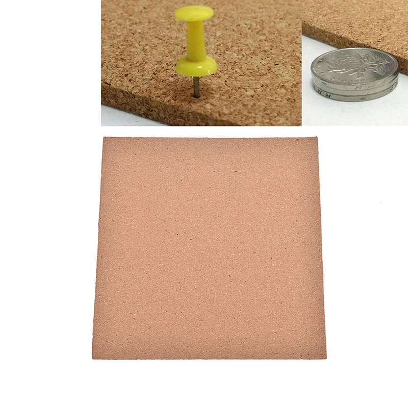 Cork Board 30*30cm Cork Stick 12\