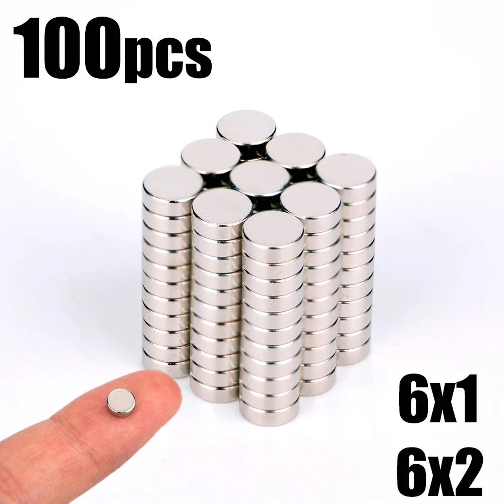 4x2 5x2 6x1 6x2 6x3mm Small Round Neodymium Magne Strong Magnets Rare Earth Neodymium Magnet Strong Neodymium Magnet