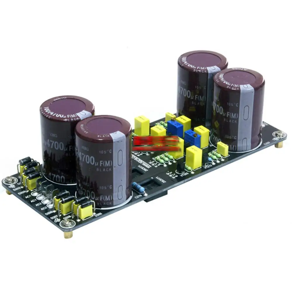 20V-60V 100MA Parallel Stabilized Power Amplifier Supply Board w/2*4700uF/100V Capacitor