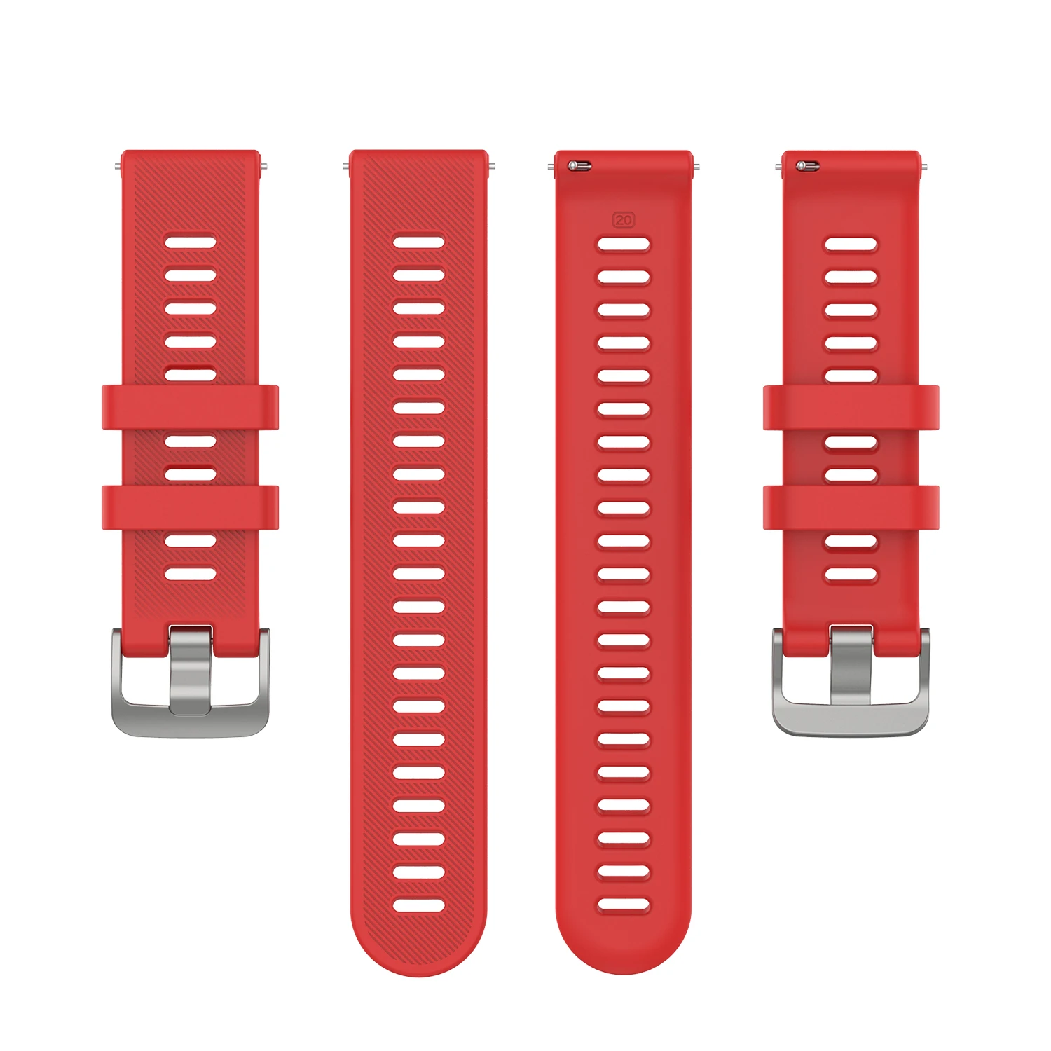 20 مللي متر حزام ساعة اليد ل Garmin Forerunner 158 55 245 245 متر 645 Vivoactive 3 سيليكون سوار ل Garmin Venu الفرقة الرياضة الأساور