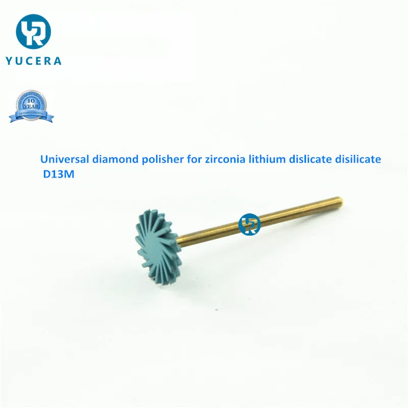 Yucera Diamond Polishing Tool For Zirconia Lithium Disilicate, Porcelain And Composite, Diamond Polisher For Dental Lab