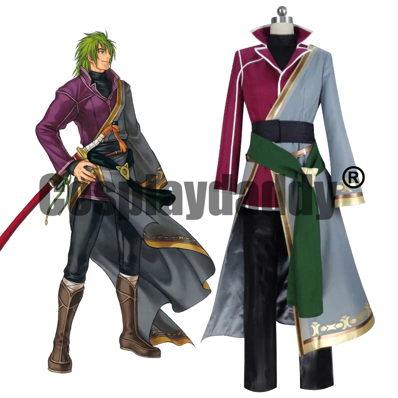 

Fire Emblem: Path of Radiance Branded Lion-blooded Swordmaster Stefan Soanvalcke Uniform Outfit Game Cosplay Costume S002