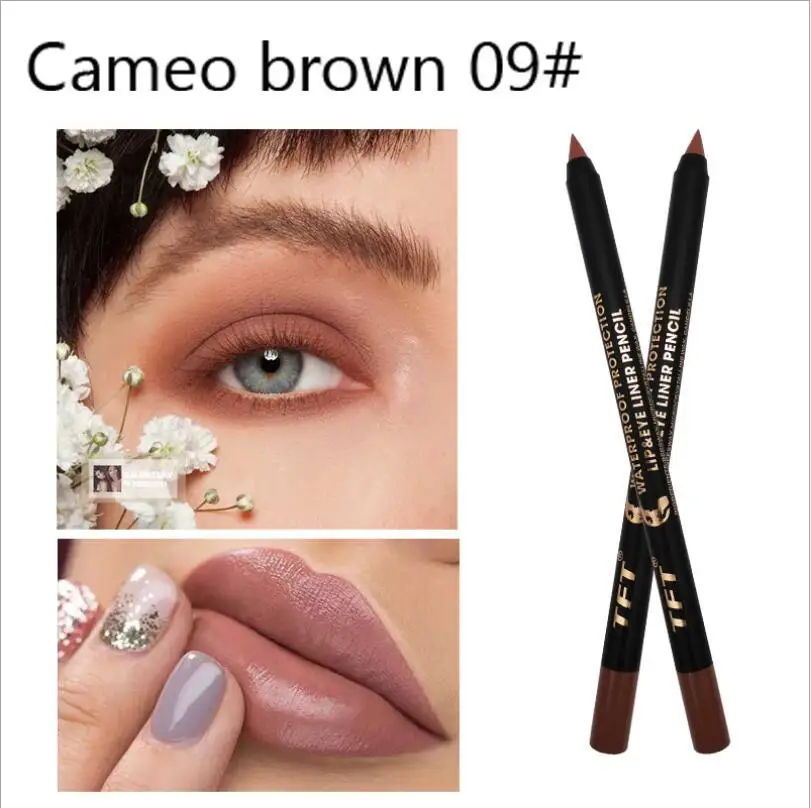 Makijaż kocie oko wodoodporny neonowy kolorowy eyeliner w płynie kosmetyki długotrwały czarny eyeliner ołówek narzędzia do makijażu T0678