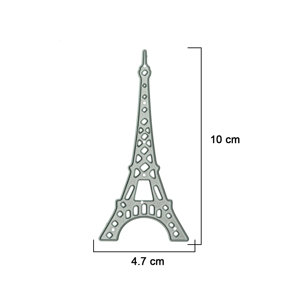 Eiffel Tower Pattern Metal Cutting Dies Scrapbooking Handmade Memory Card Photo Album Decorating Clipart Paper Art Work Cutter