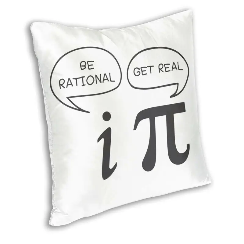 Geek Math Joke Cushion Covers Sofa Decoration Mathematics Science Teacher Gift Square Pillow Case 45x45cm