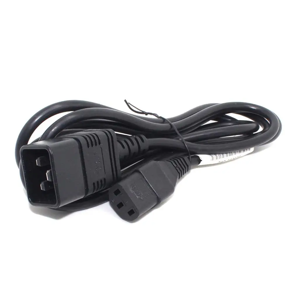 2m IEC C20 to C13 UPS Extension Cables, PDU Distribution Power Cord,Connect with C14 and C19 Power Extension Cord