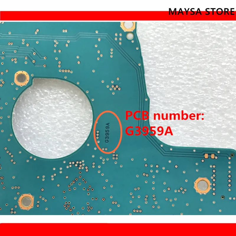 Imagem -03 - Controlador de Disco Rígido Pcb G3959a para Toshiba 2.5 Polegadas Usb 3.0 Hdd Recuperação de Dados de Disco Rígido Reparo Mq03ubb200