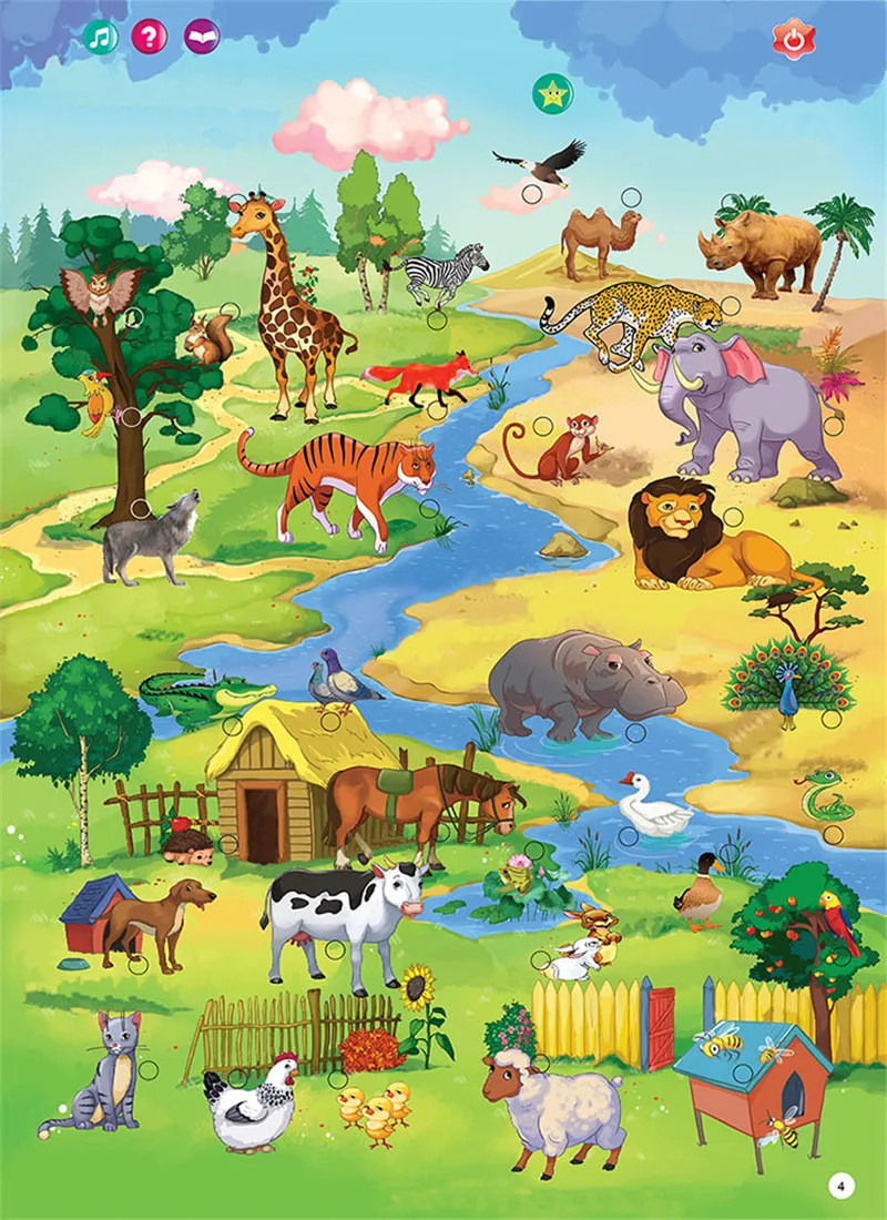 Máquina de aprendizaje de Audio para niños, libro electrónico en inglés y árabe, juguetes educativos para la primera infancia, lectura de puntos, desarrollo intelectual