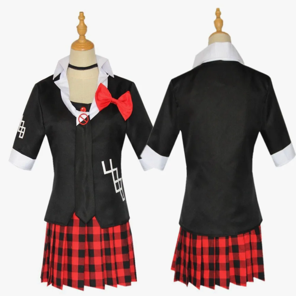 

Danganronpa Cosplay Enoshima Junko Emboitement Inushio Kimuchi Symbol Mark Sign Dangan-Ronpa Trigger Happy Havoc Cosplay Costume