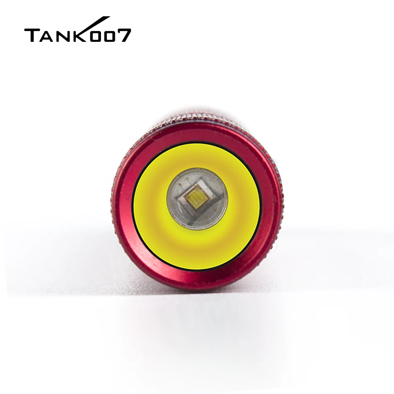 TANK007 TK703 Outdoor Mini Pocket EDC Flashlight LED Light Torchlight AAA Battery Portable Finger Size Outdoor Waterproof