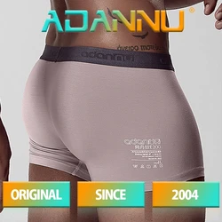 ADANNU-브랜드 남성용 속옷 복서 모달 통기성 편안한 남성용 팬티, 속옷