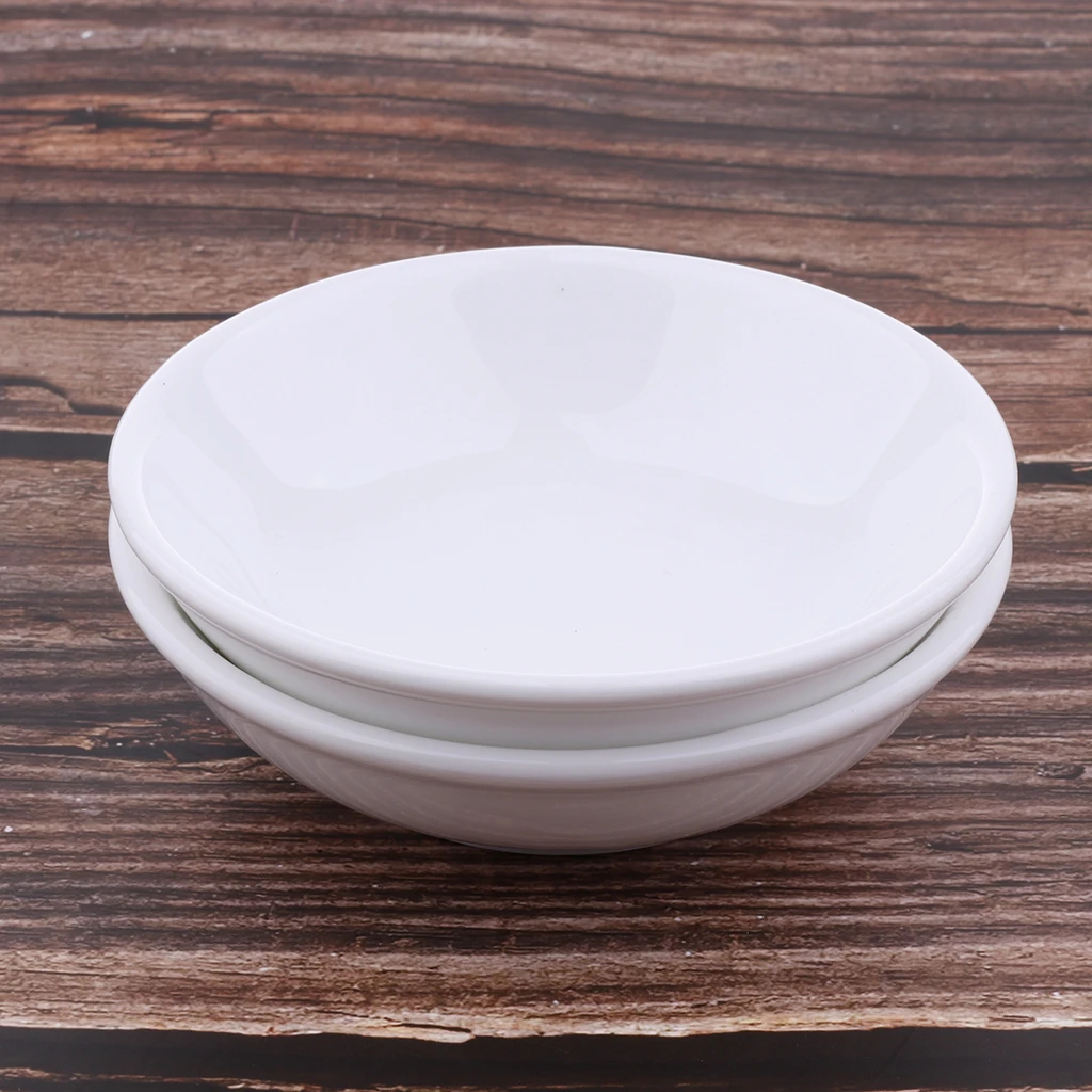 2 Pcs Ceramic Aroma Lamp Dish Plate Lid for Electric Fragrance Diffuser Lamp Oil