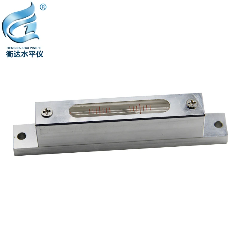 Metal long horizontal bubble adjustable level bubble level
