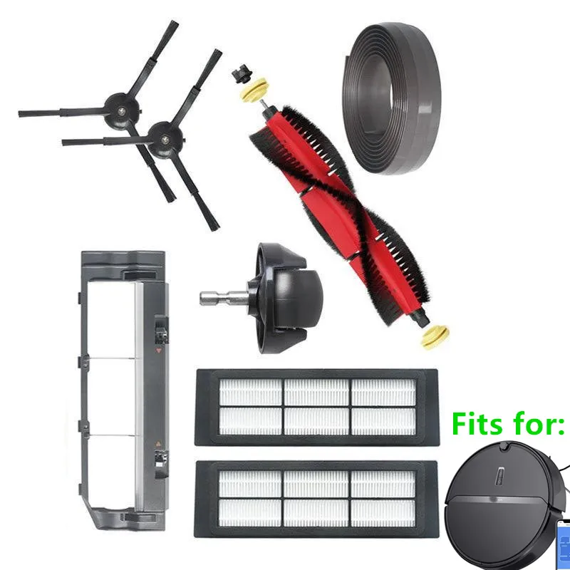 E4 Robot Aspirapolvere Lato del Filtro Principale Spazzole Wheel per roborock E4 S4 Robotic Vacuum Cleaner Spazzola Parti di Accessori