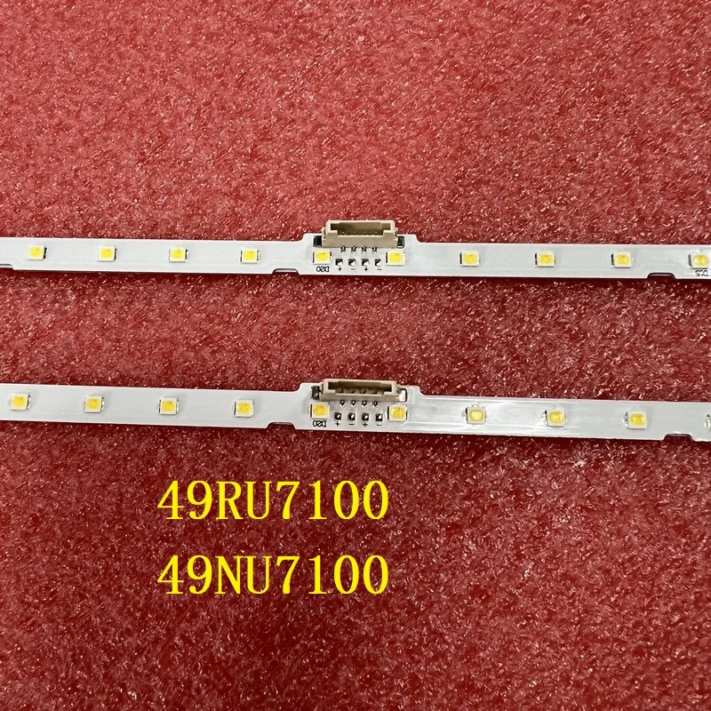 2pcs LED Backlight Strip for Samsung UE49RU7100 UN49RU7100 UE49NU7100 UN49NU7100 UA49NU7100 UE49NU7105 UE49NU7105K BN61-15483A