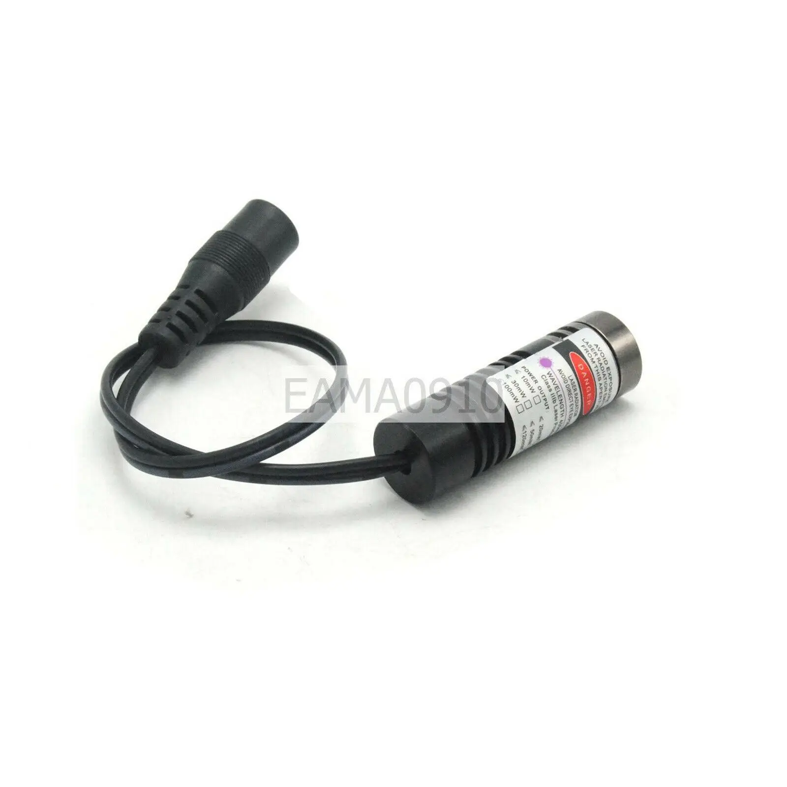 Dot 50Mw 405nm Violet/Blue Focusable Laser Diode Module 14.5X45Mm W/5V Adapter