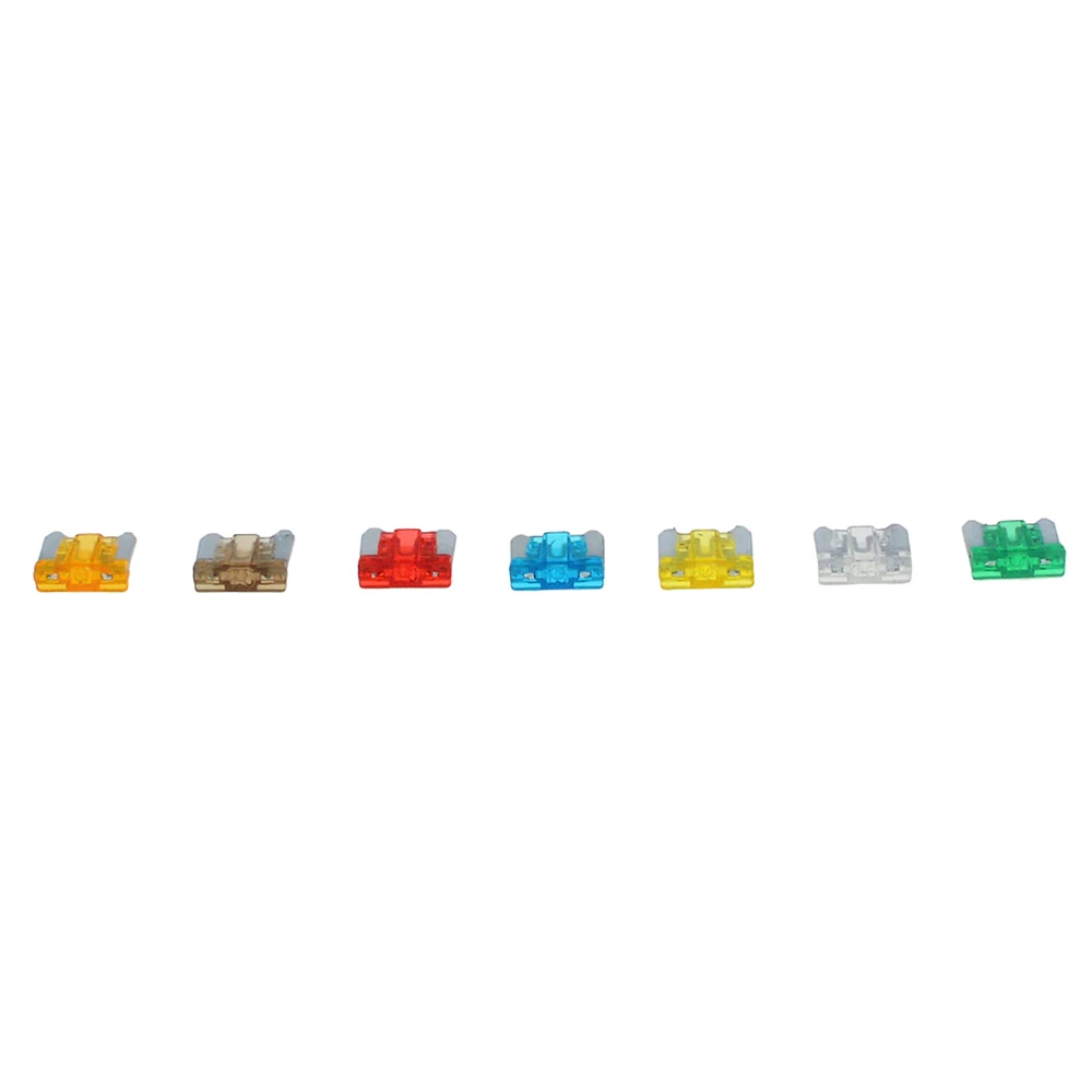 50pcs/lot Mini Size MICRO Car Auto Blade Fuse 5A 7.5A 10A 15A 20A 25A 30A