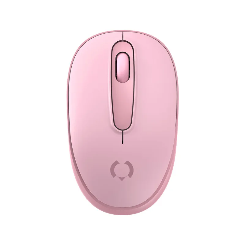 CHUYI Mouse Nirkabel Ultraringan 2.4G Mini Ramping Mause Diam Ergonomis Komputer Portabel USB Tikus untuk Rumah Kantor Desktop Notebook