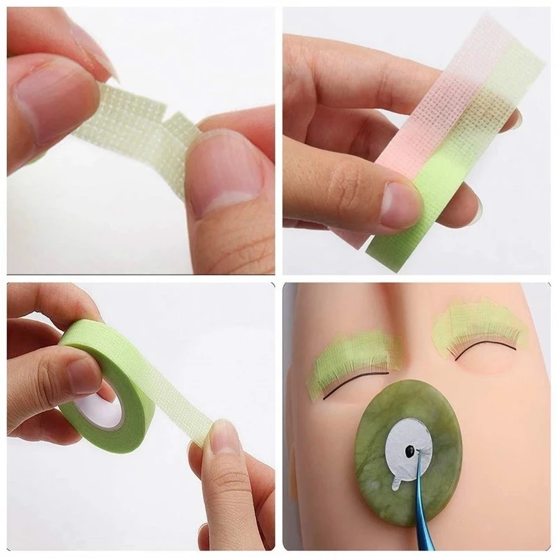 Eyelash Extension Purple Tape Breathable Easy To Tear Micropore Patch Lashes Stickers Patches for Extension Makeup Tools