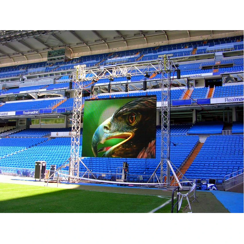 

Outdoor Full Color LED Display Screen P3.91 SMD1921 500x500mm Die Cast Aluminum Cabinet Advertising Billboard Rental