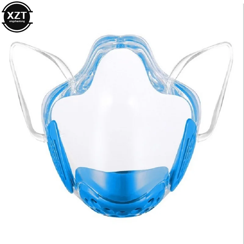 Kitchen Faceshield Transparent Mask Face Shield Durable Shield Mask For Face Protective Reusable Mouth Mask Protective Tools