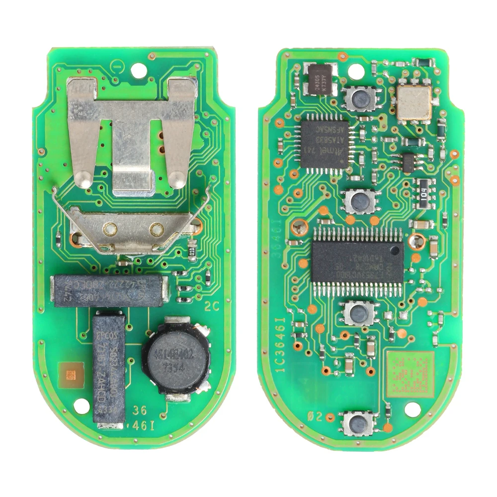 KEYECU OEM PCB NBGIDGNG1 434 MHz do BMW X5 X6 3 5 Series 2014 2015 2016 2017 2018 2019 Fob IDGNG1 PCF7953 Chip Smart Remote Key